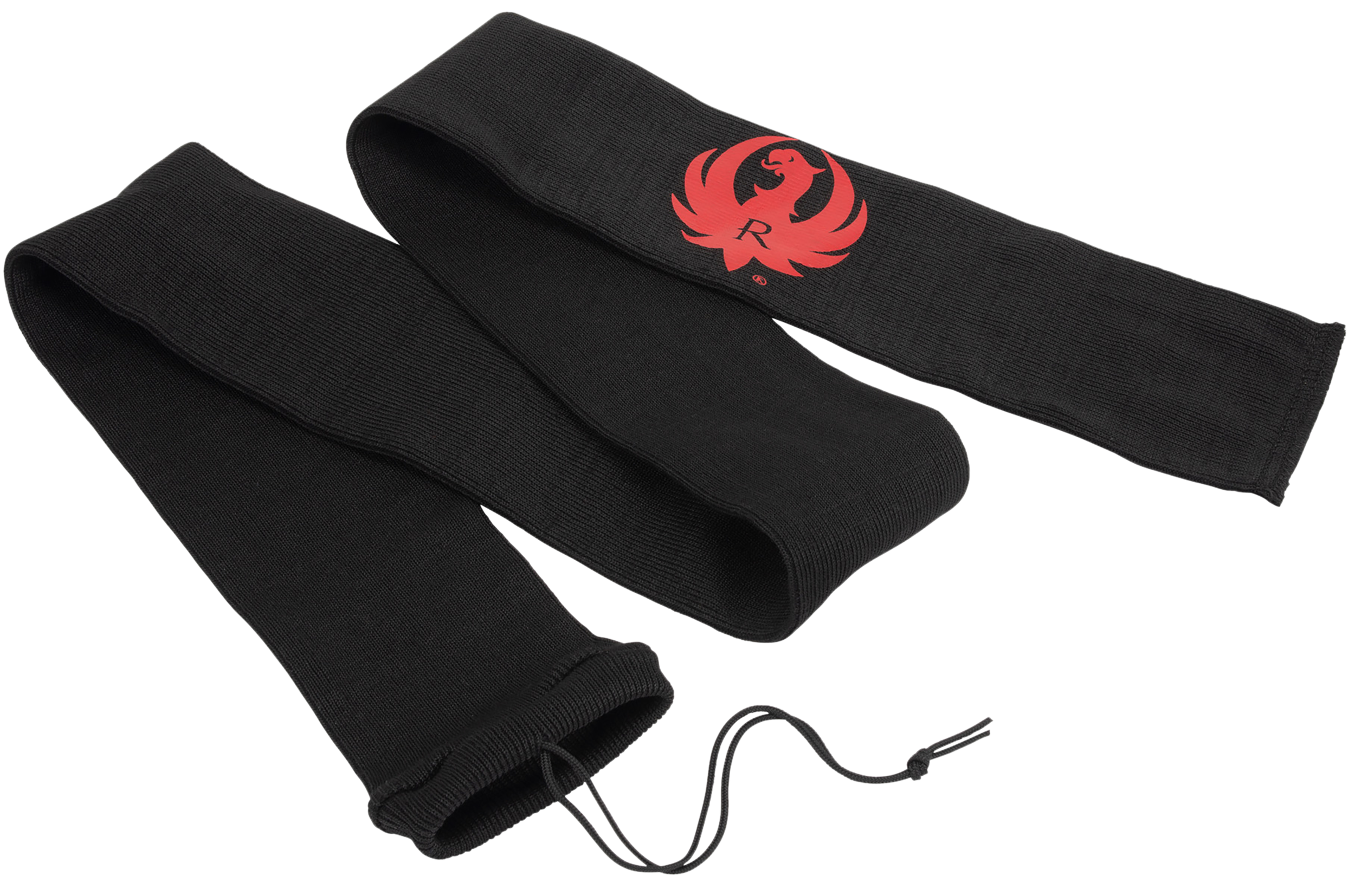 Ruger 13401 Gun Sock  52" Rifle Or Shotgun, Black Knit With Ruger Logo