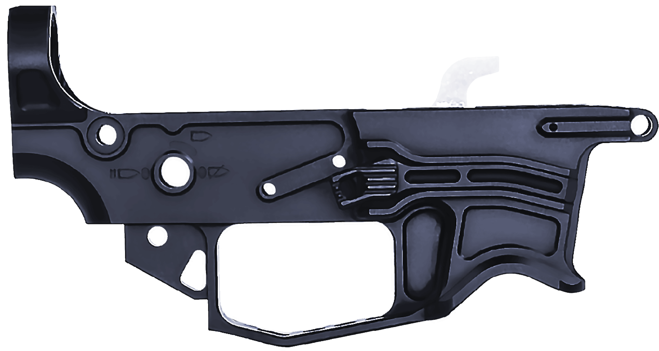 Battle Arms Development XIPHOS-LR undefined Lower Receiver 9mm Luger Aluminum Black Anodized for Glock
