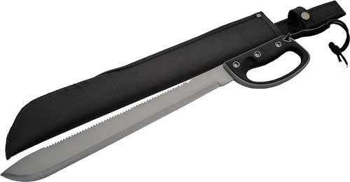 SZCO RITE EDGE 19" RUBBER GRIP MACHETE 24.75" OVERALL LENGTH
