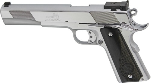 IVER JOHNSON EAGLE XL 10MM 6" ADJ POLISHED CHROME!