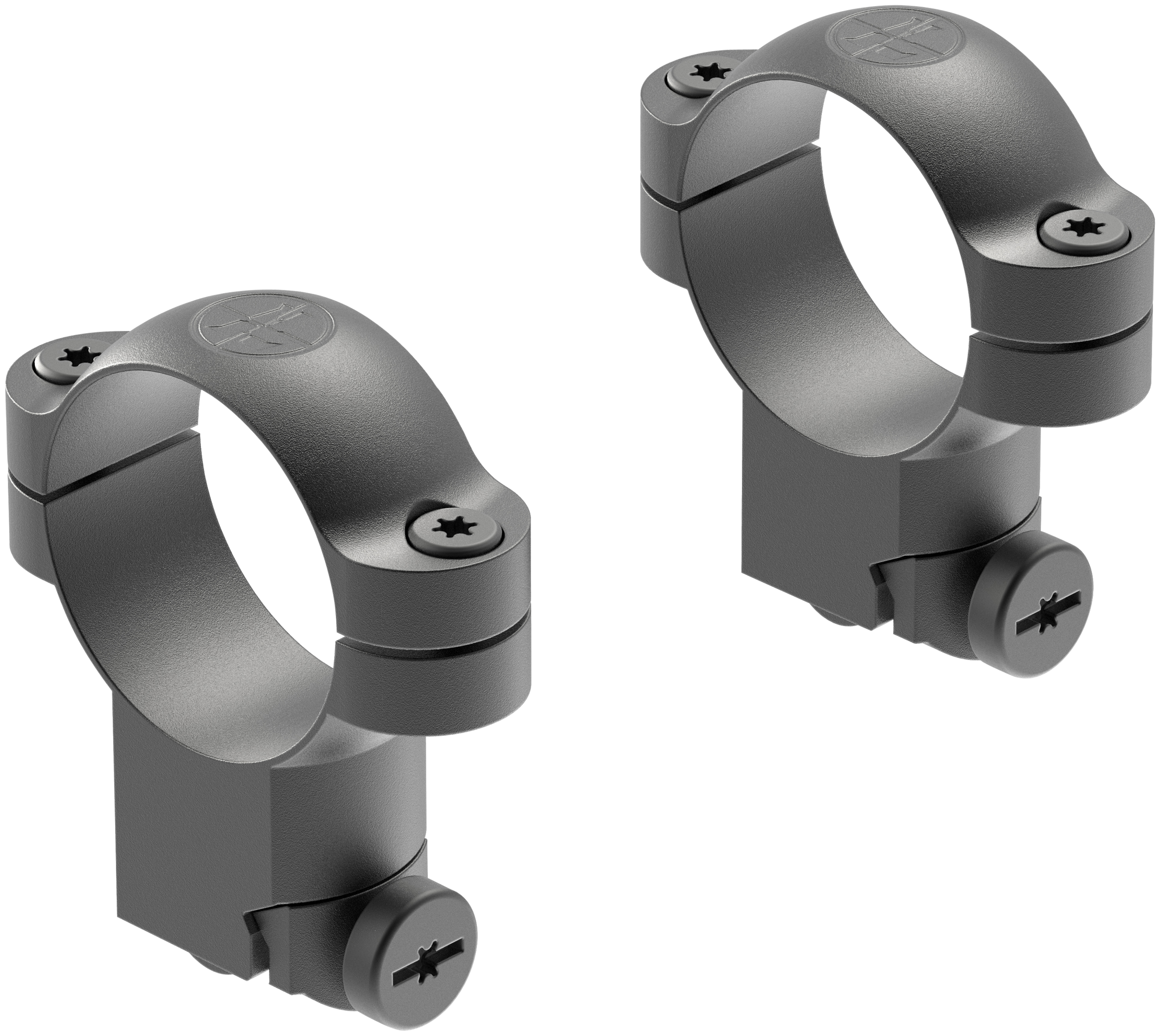 Leupold 51043 Ringmounts  Matte Black  Ruger M77 30mm Super High