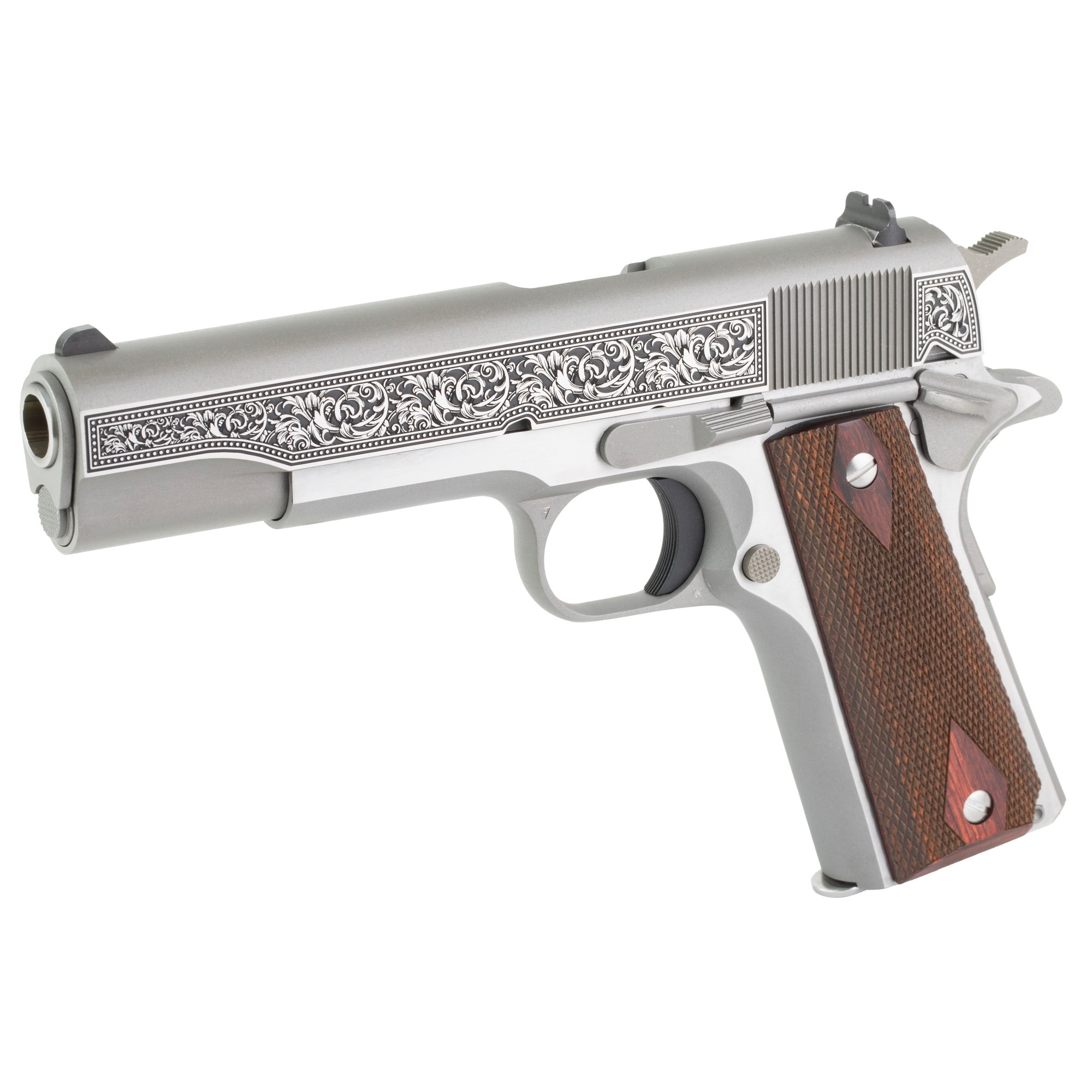 COLT 1911C GOVT 45ACP 5" STS ENGRAVD