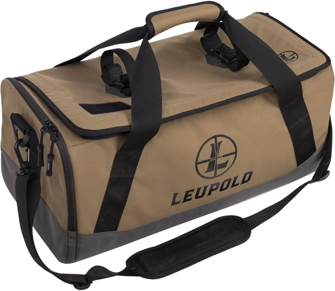 Leupold 182402 Optics Go Gear Tan/Black Nylon Duffle Bag 21" Long