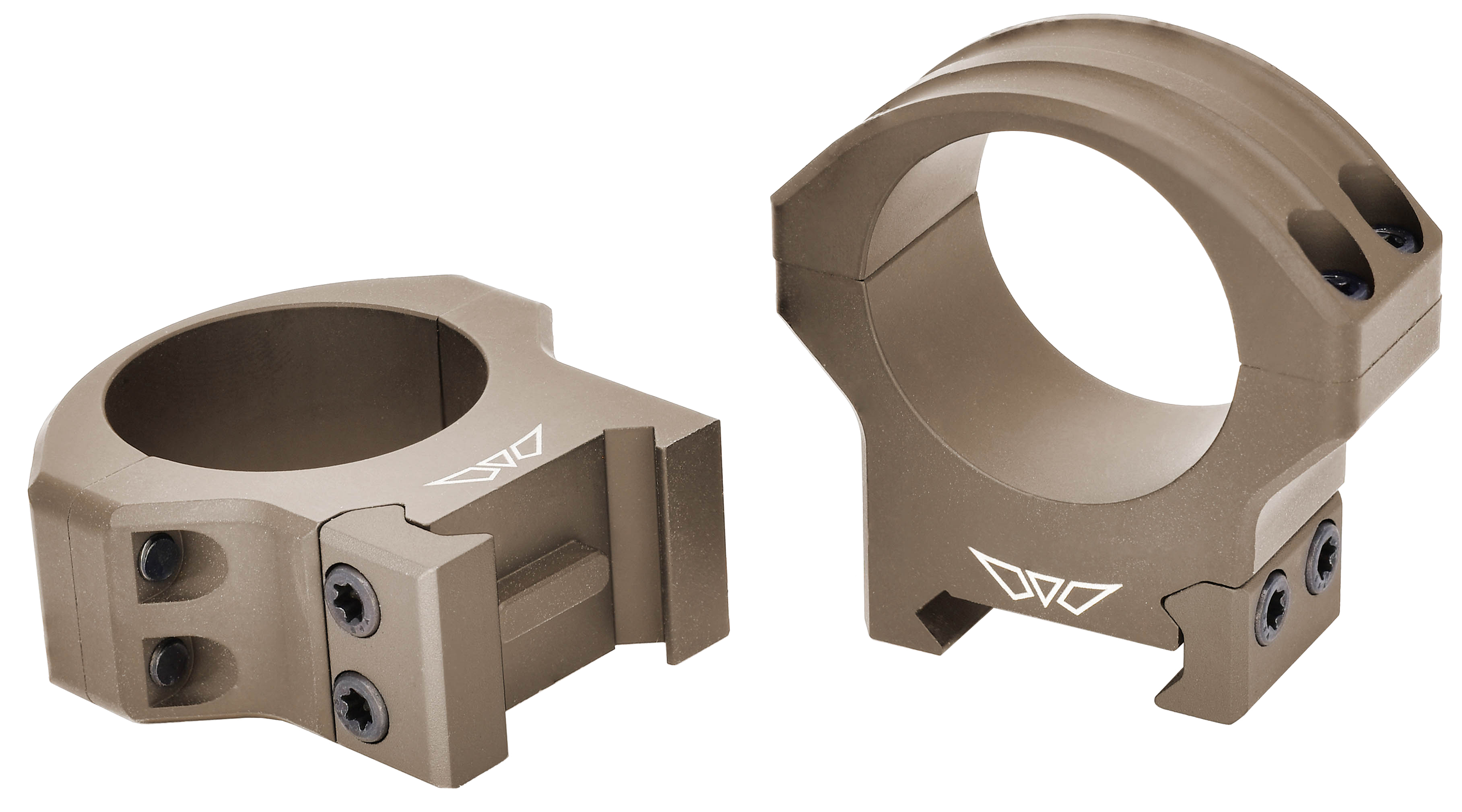 Warne 8502TM HyperLite    Matte Black MagnaFusion Alloy 1" Tube High Dovetail MOA Fits Compatible w/ Tikka T3/T3x Factory Dovetail