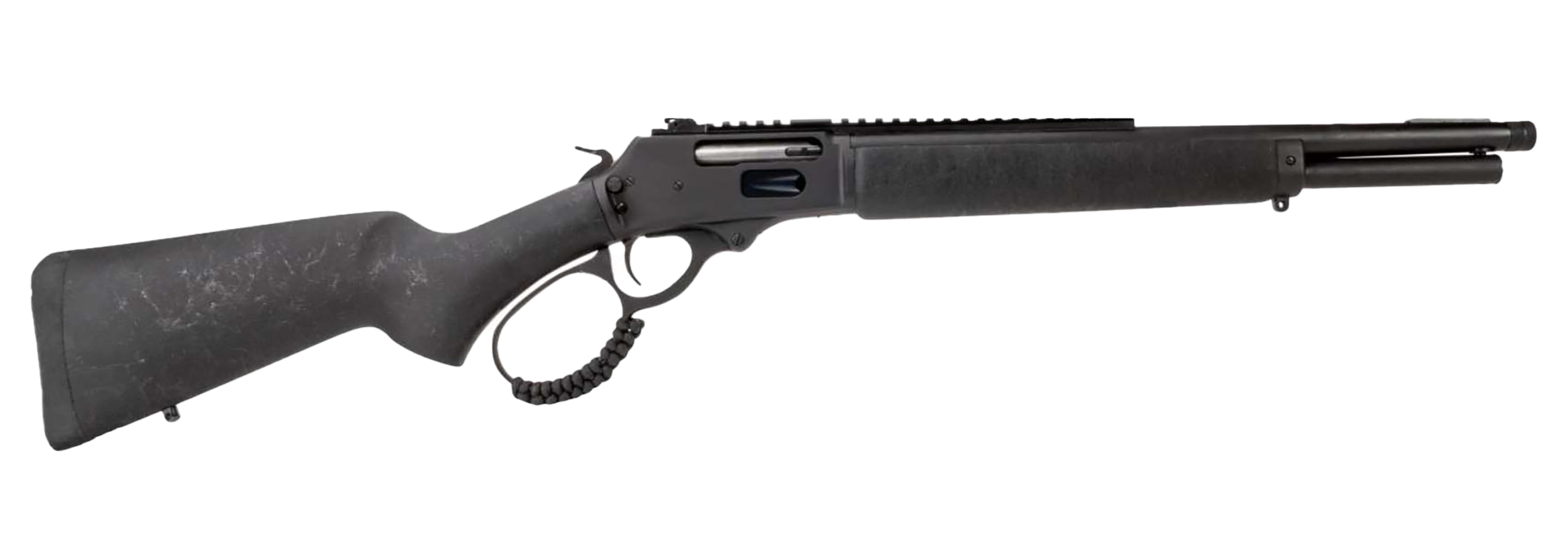 Rossi 950045161TB R95 Trapper 45 Colt 8+1 16.50" Black Oxide Threaded Barrel, Black Oxide Picatinny Rail Alloy Steel Receiver, Fixed Black Polymer Stock