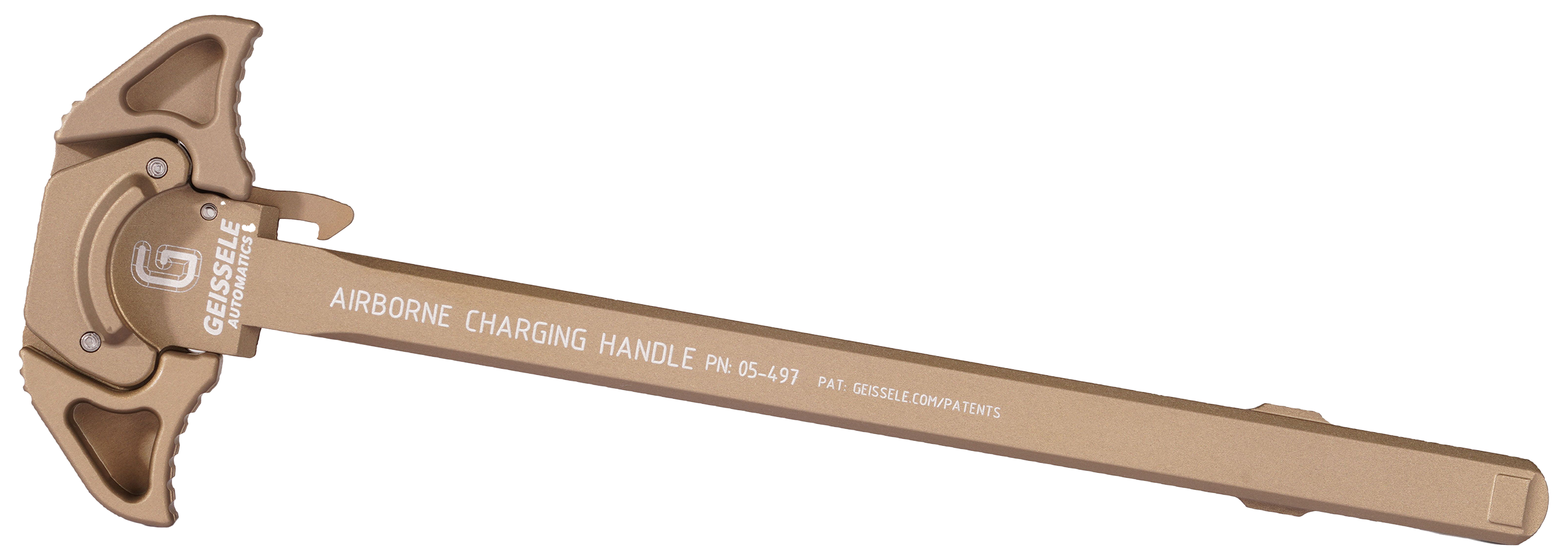 Geissele Automatics 05497S Airborne Charging Handle DDC Aluminum Ambidextrous Hand