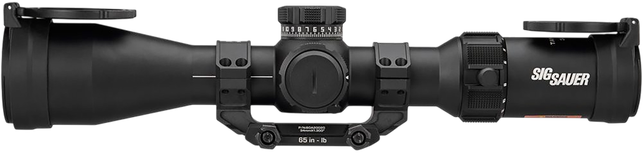 Sig Sauer Electro-Optics SOTM63001 Tango-MSR Black 3-18x50mm, 34mm Tube Illuminated MRAD Milling 2.0 Reticle