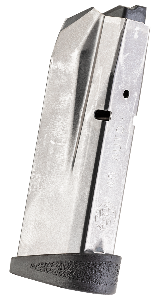 Smith & Wesson 194920000 M&P Compact 8rd 45ACP Black Base Plate Steel