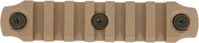 BCM RAIL SECTION--NYLON KEYMOD 4" RAIL FDE