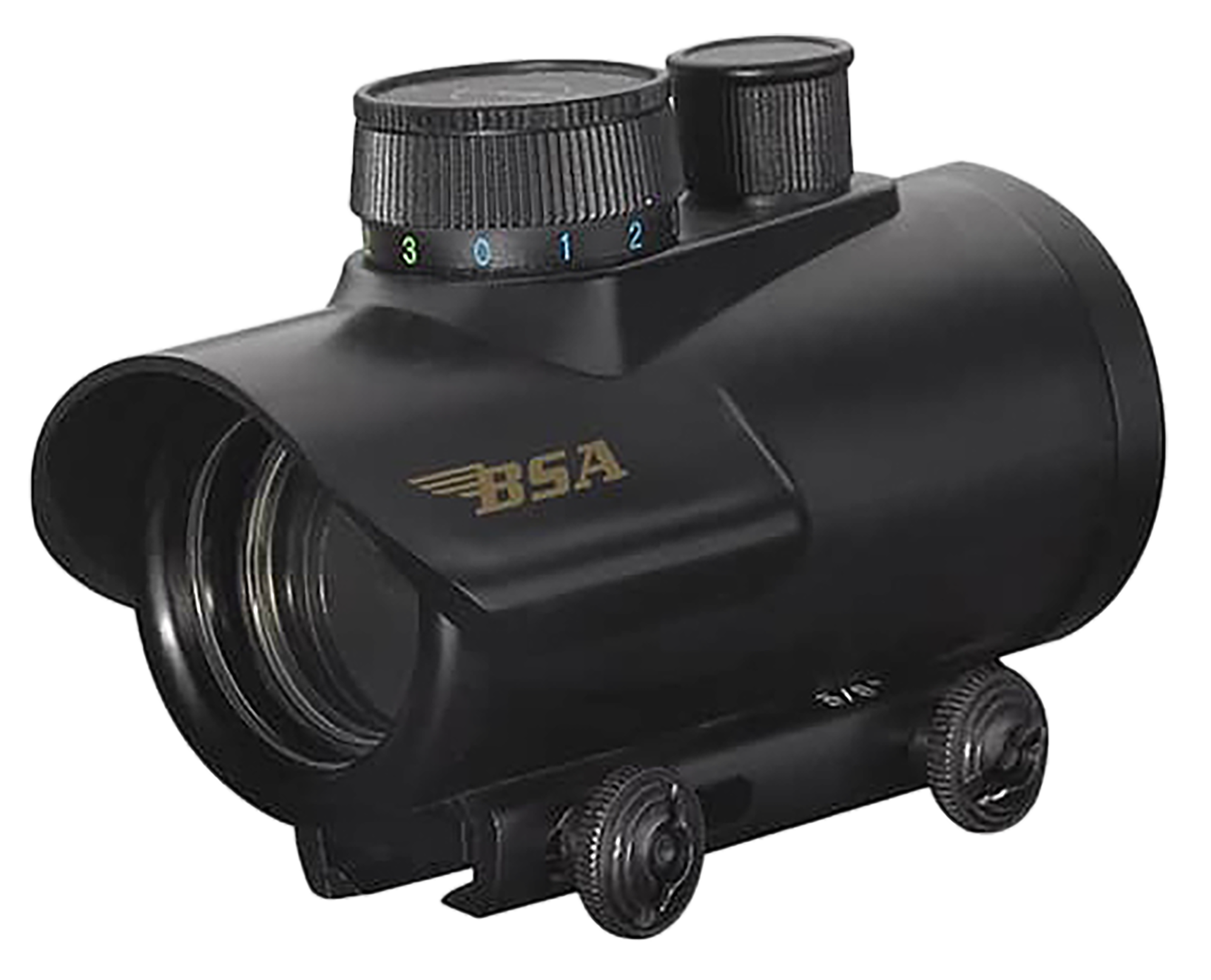 BSA HMRGBD30CP 30 MM Red, Green, Blue Dot  Matte Black 1 x 30 mm 5 MOA Dot