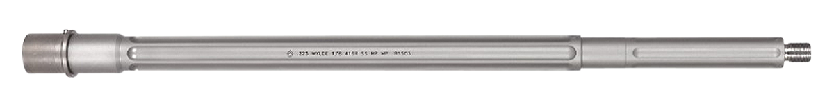 Ballistic Advantage BABL223021PL Premium Series 223 Wylde 18" Stainless Bead Blasted Finish 416R Stainless Steel Material Rifle Length SPR Profile with Fluting for AR-15