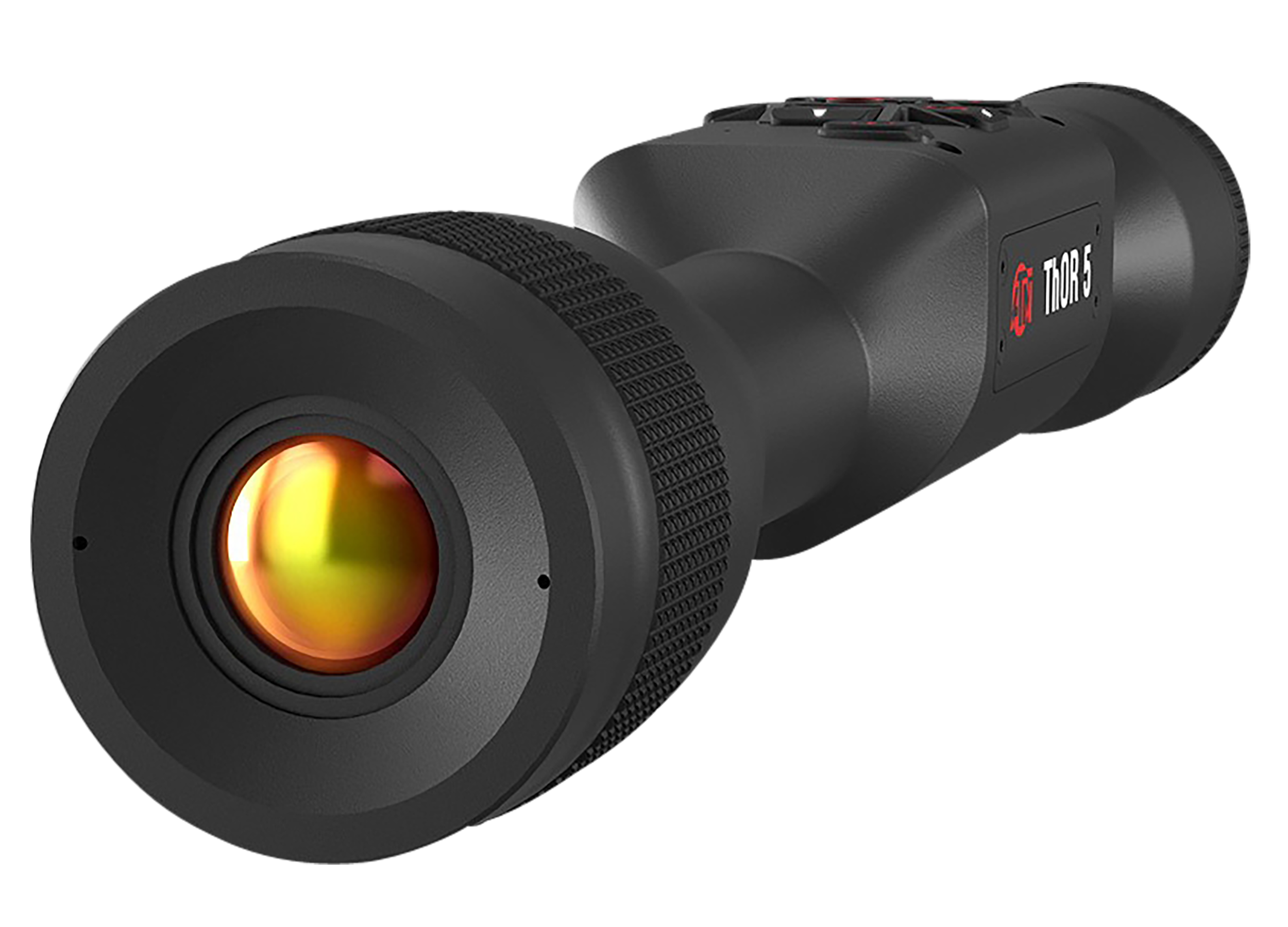 ATN TIWST5625A Thor 5 640 Thermal Rifle Scope, Black Anodized 2-16x Smart Mil Dot Reticle w/Zoom 640x480 12 Micron, 60 fps Resolution