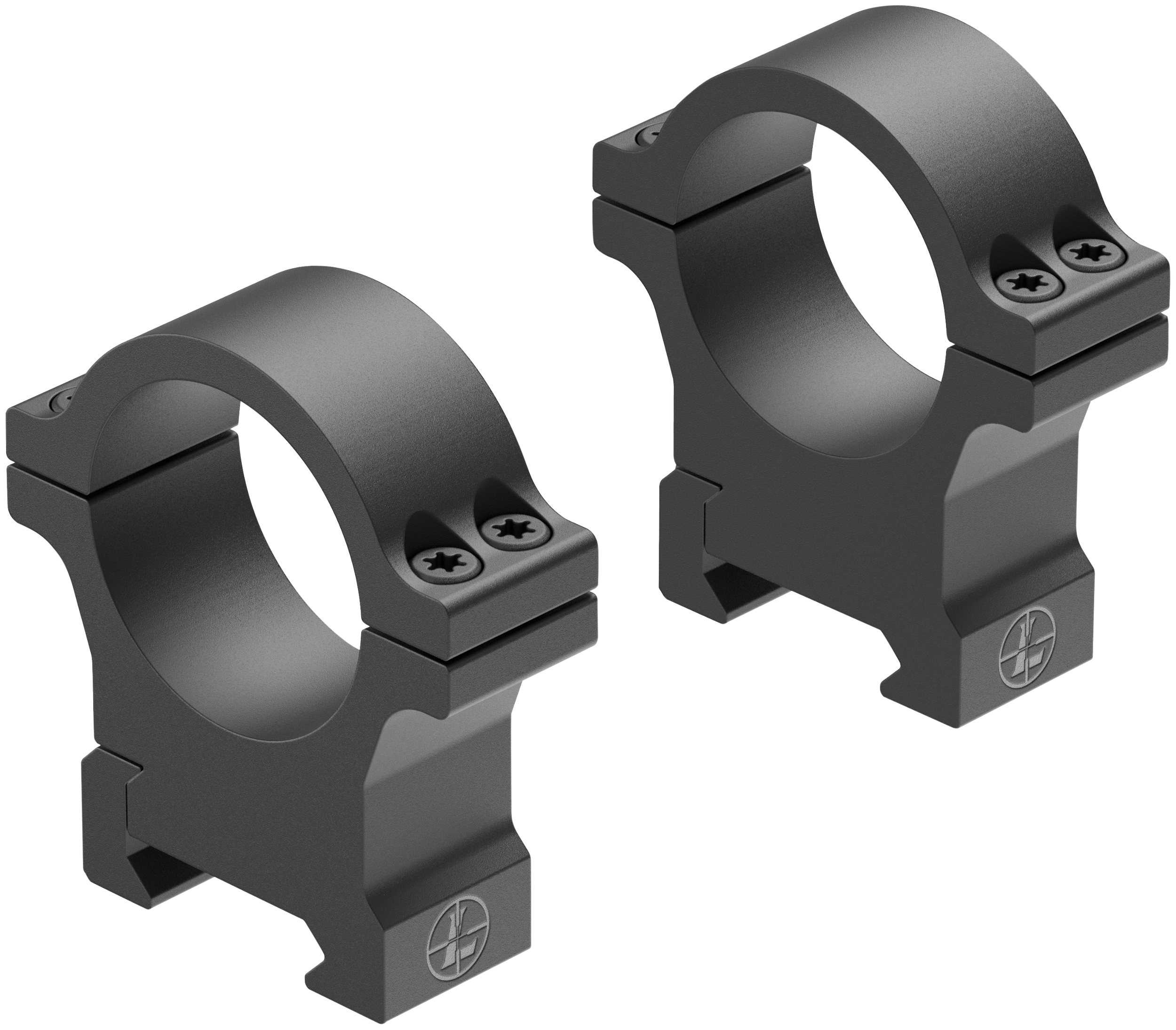 Leupold 180948 Open Range Cross-Slot Matte Black 30mm High