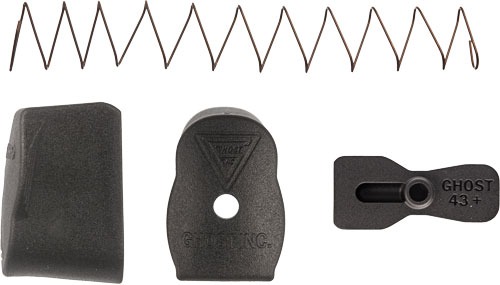 GHOST MOAB MAG EXTENSION FOR GLOCK 43 PLUS 2 RNDS BLACK
