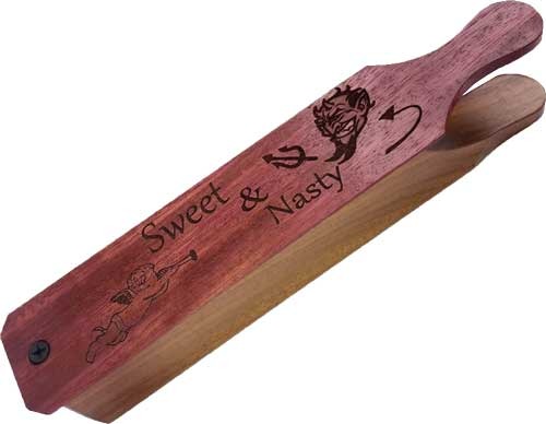 PITTMAN GAME CALLS BOX CALL SWEET N NASTY DOUBLE SIDED<