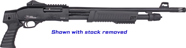 IVER JOHNSON PUMP 20GA 3" 18" PISTOL GRIP STOCK