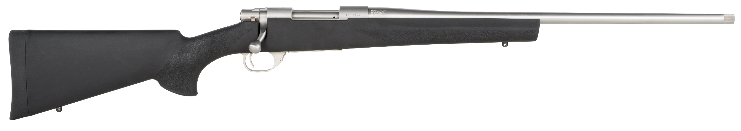 Howa HGR73112 M1500 Hogue Full Size 308 Win 5+1 22" Stainless Steel Threaded Barrel, Drilled & Tapped Stainless Steel Receiver, Hogue OverMolded Black Synthetic Stock, Right Hand