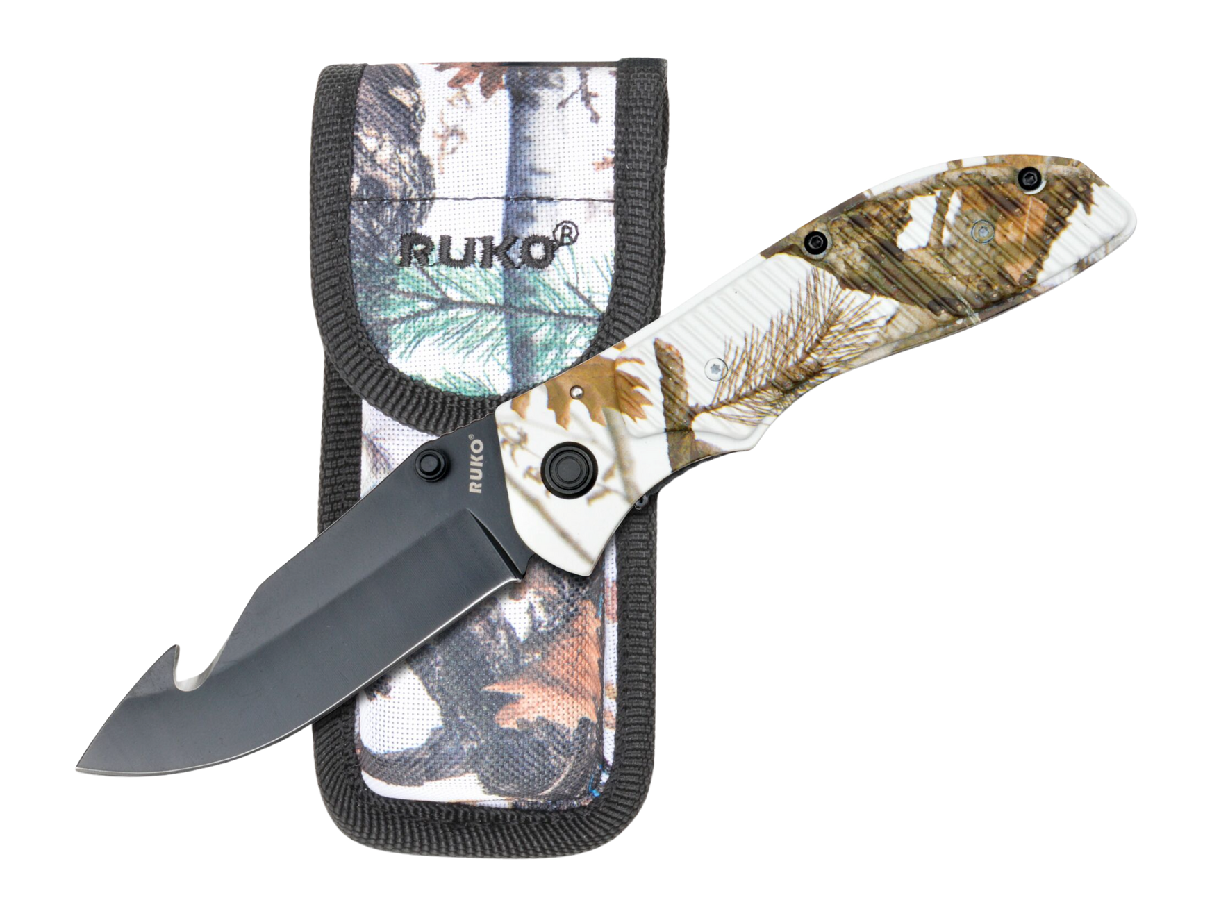 Ruko Tundra 3.5" Gut Hook Folding Knife