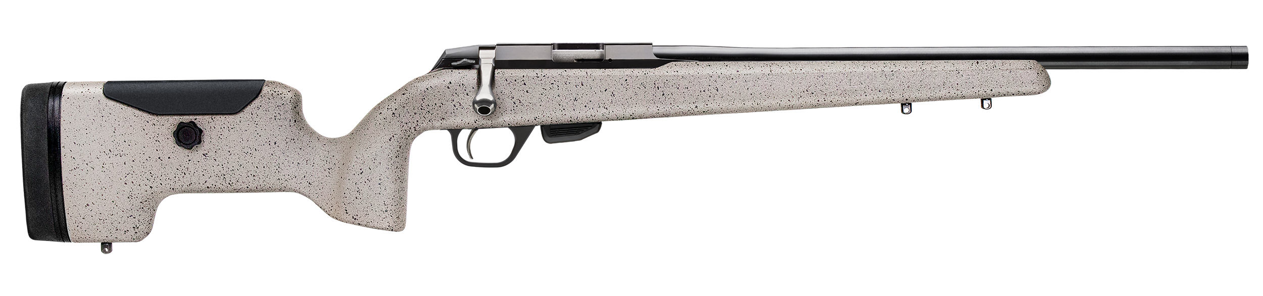 Tikka JRT1XU309 T1X UPR 17 HMR 10+1 20" Black Threaded Barrel, Black Drilled & Tapped Steel Receiver, Desert Sand Textured Fixed Carbon Fiber/Fiberglass Stock, Right Hand