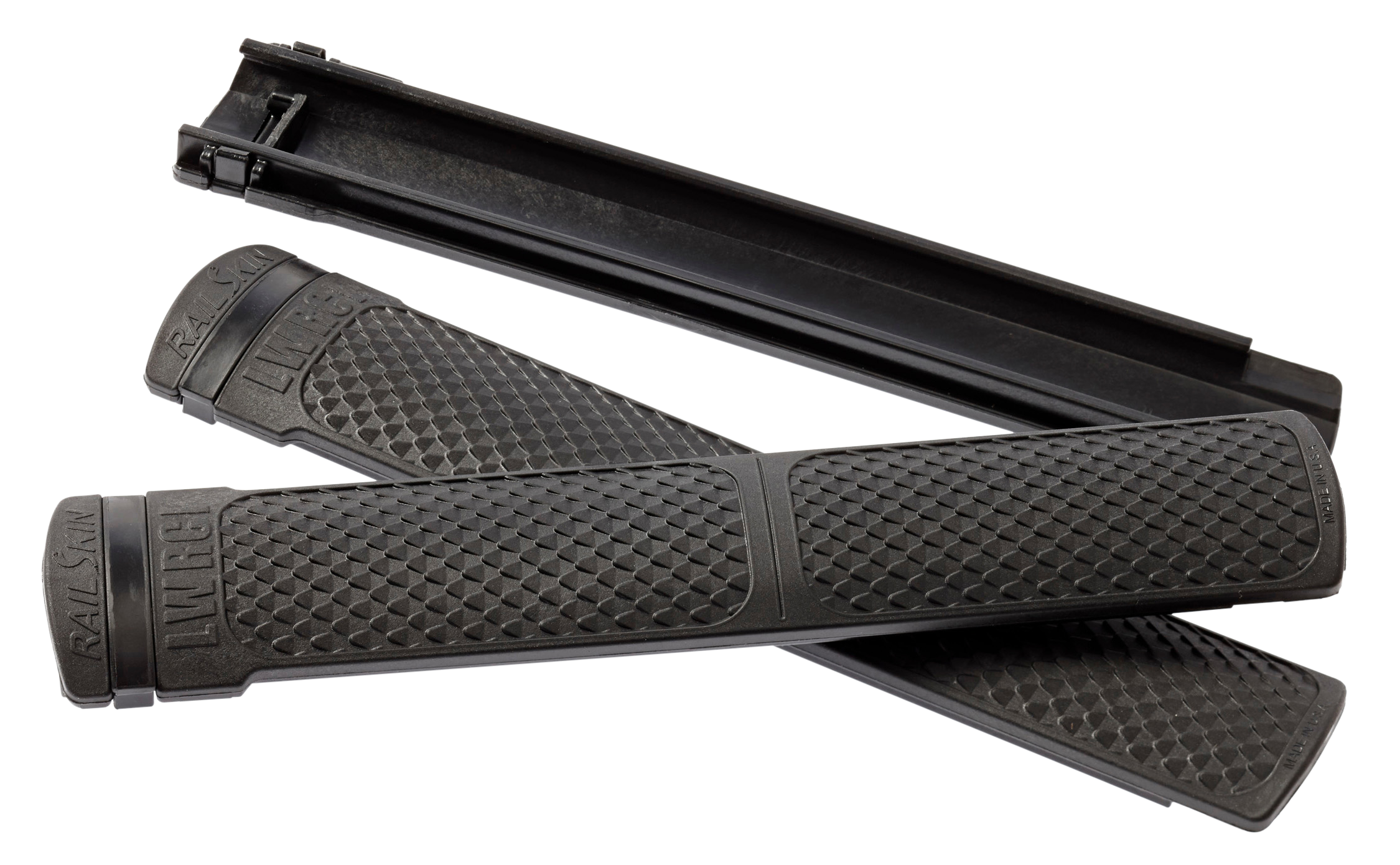 LWRC 2000071A01 Railskins  Black Polymer 6.25" Long