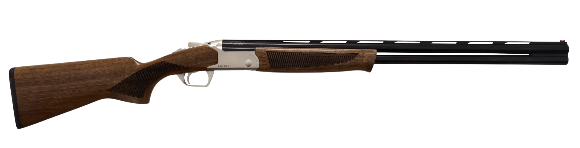T R Imports LSP2028 Light Super 20 Gauge 3" 2rd 28" Black Over/Under Vent Rib Barrel, Black Steel Receiver, Fixed Walnut Stock