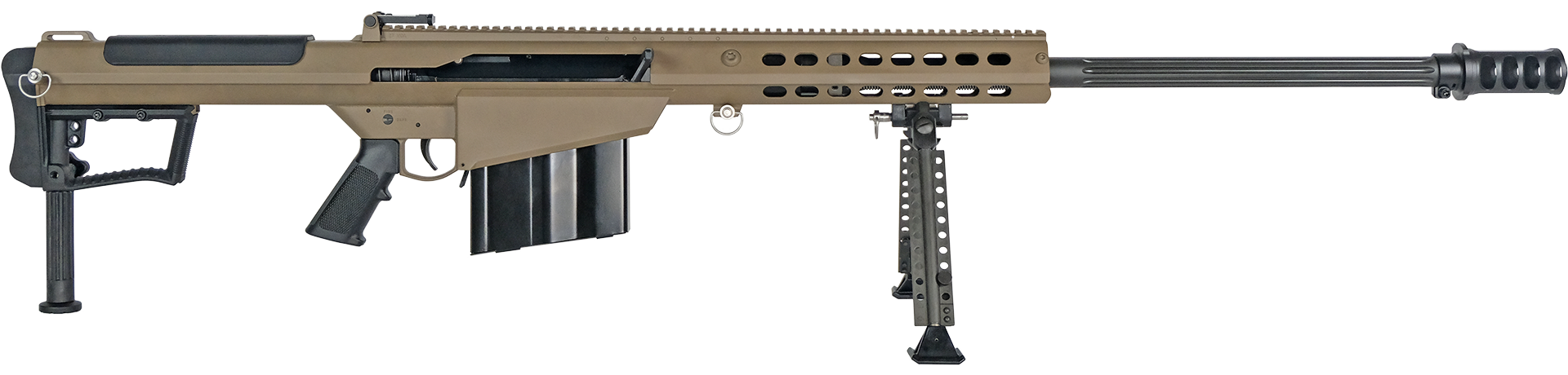 Barrett M107A1 50 BMG 20" 10rd FDE Rifle
