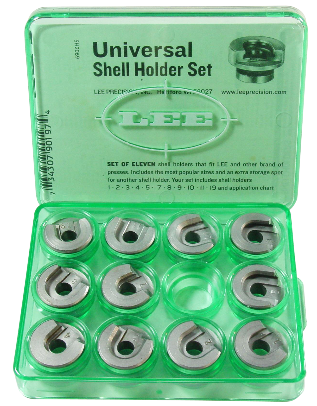 Lee Precision 90197 Universal Shell Holder Set