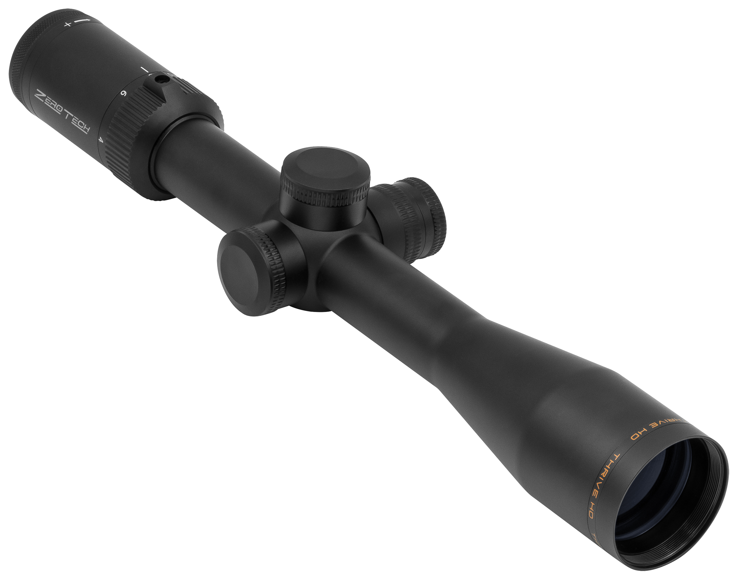 Zero Tech Optics TH4164FL-IR  Thrive HD Black 4-16x 44mm 30mm Tube Illuminated FFP LR Reticle