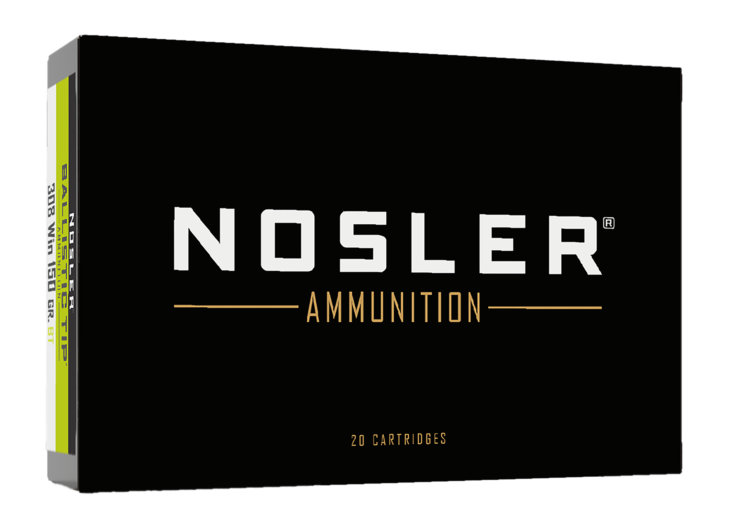 Nosler 61028 Ballistic Tip  308Win 150gr Spitzer Ballistic Tip Varmint 20 Per Box/10 Case