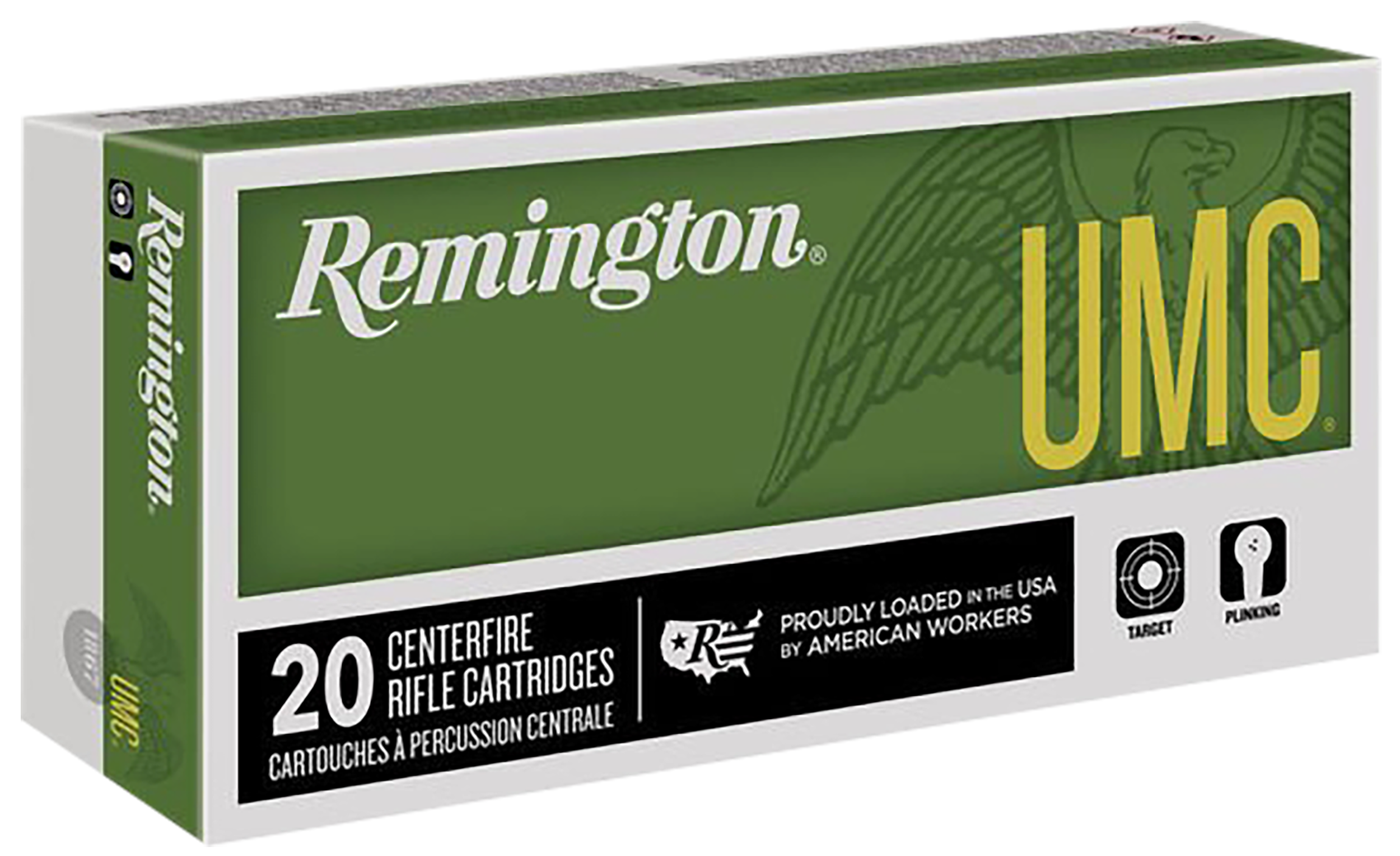 Remington Ammunition 23748 UMC  223Rem 45gr Jacketed Hollow Point 20 Per Box/10 Case