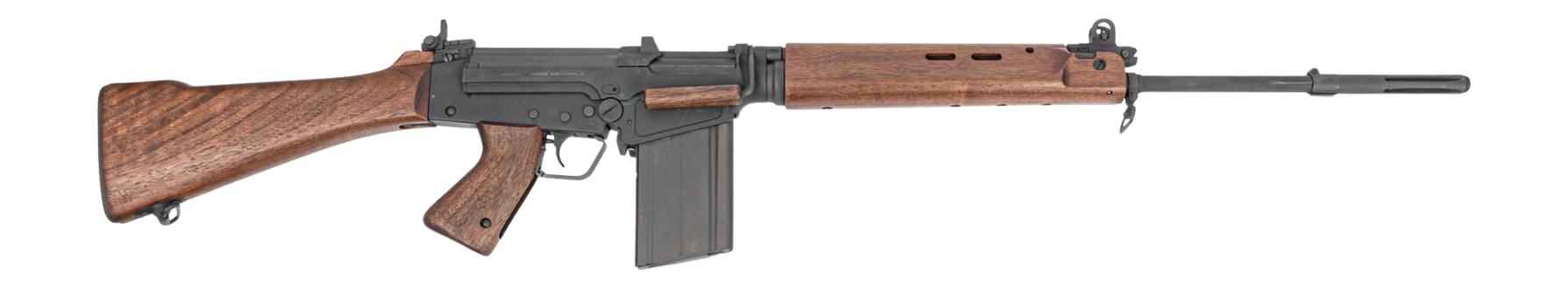 Harrington & Richardson HR51655239548 T48 Retro 308 Win/7.62 NATO 20+1 21" Black Parkerized Barrel & Steel Receiver, Walnut Furniture, Right Hand