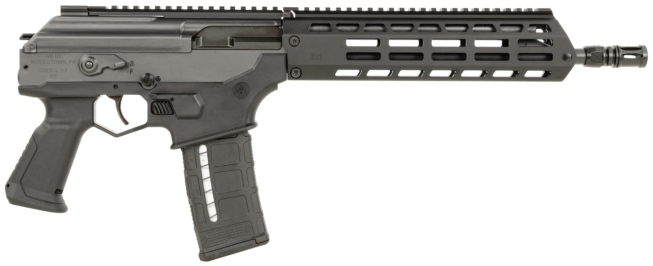 IWI US GAP28 Galil Ace Gen II 223 Rem/5.56 NATO 30+1 13" Steel Barrel, M-LOK Handguard, Picatinny Rail Receiver, Black Polymer Grip