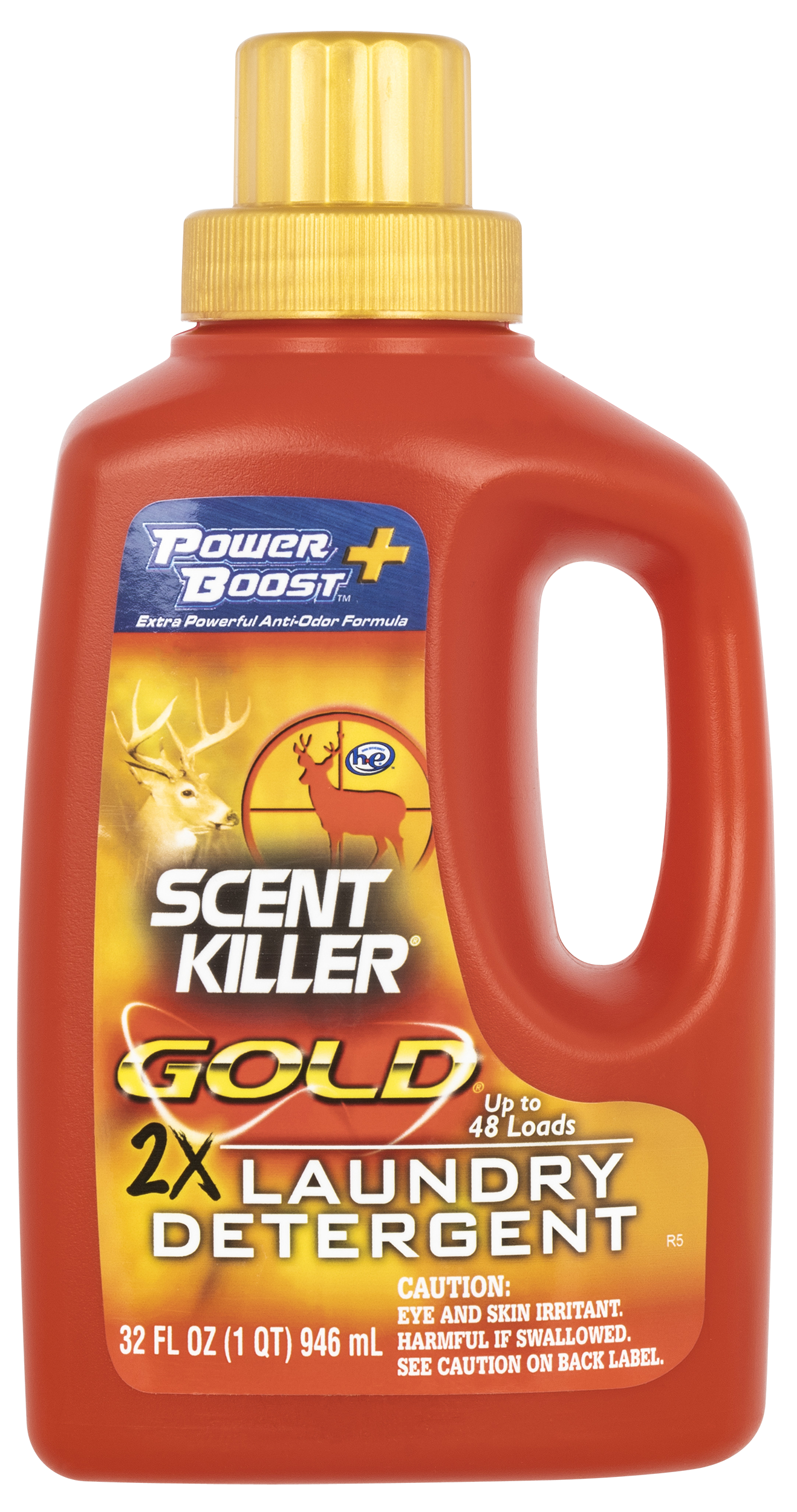 Wildlife Research 1249 Scent Killer Gold Laundry Detergent Odor Eliminator Odorless Scent 32oz Bottle
