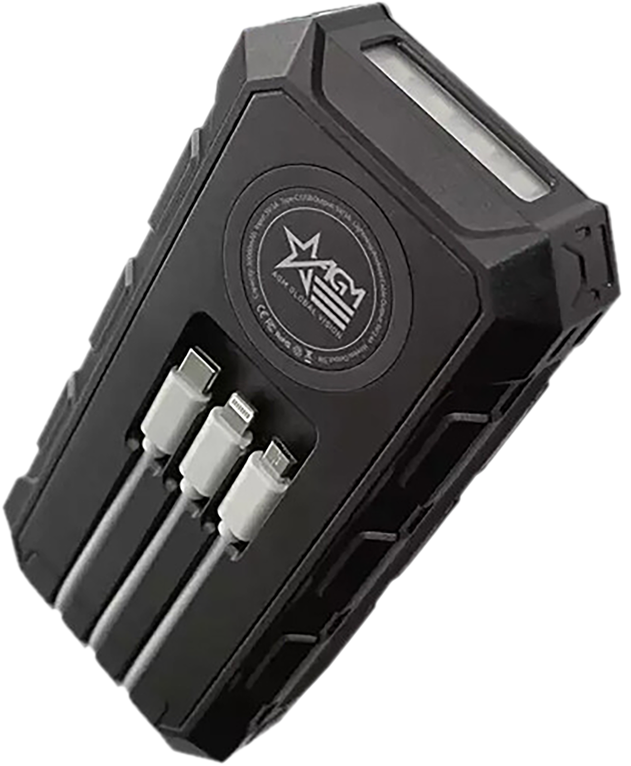 AGM Global Vision 6628XPB31 Solar Power Bank  Black 5V