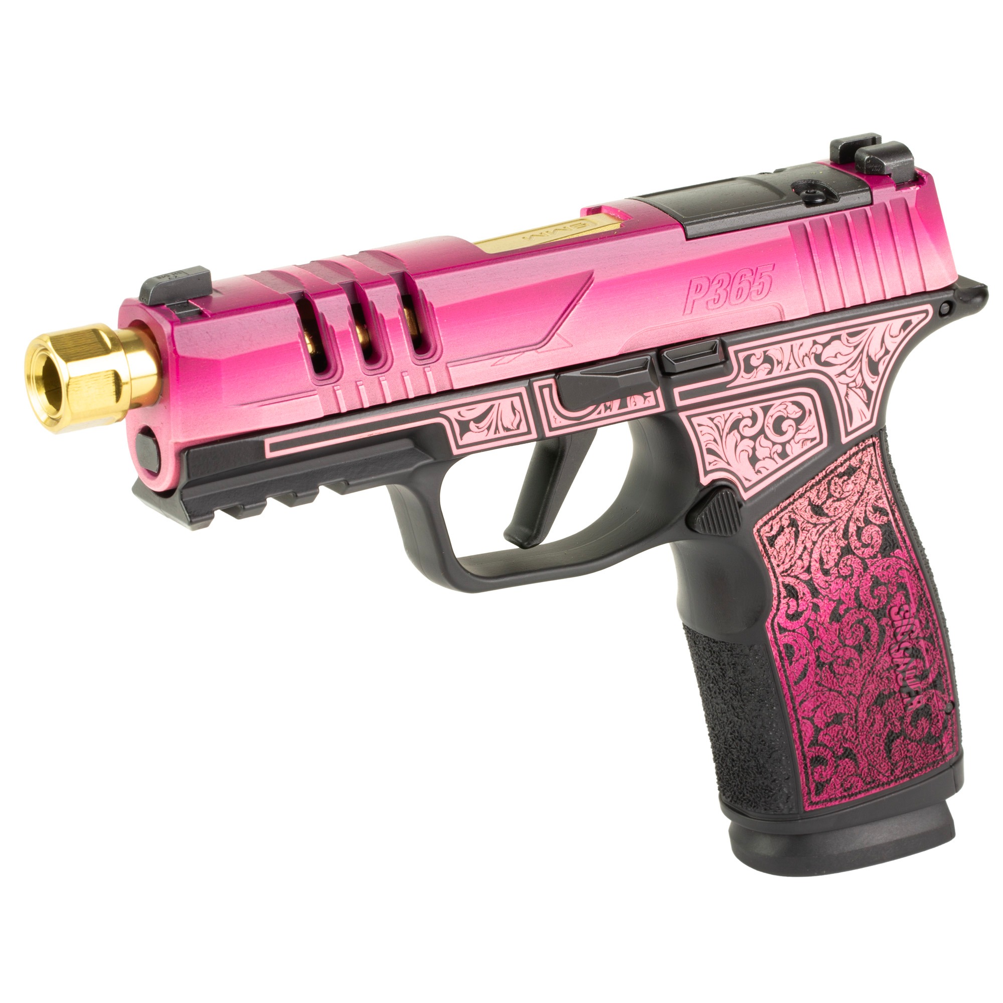 SIG P365 XMAC 9MM 4.3 17RD GOLD LADY