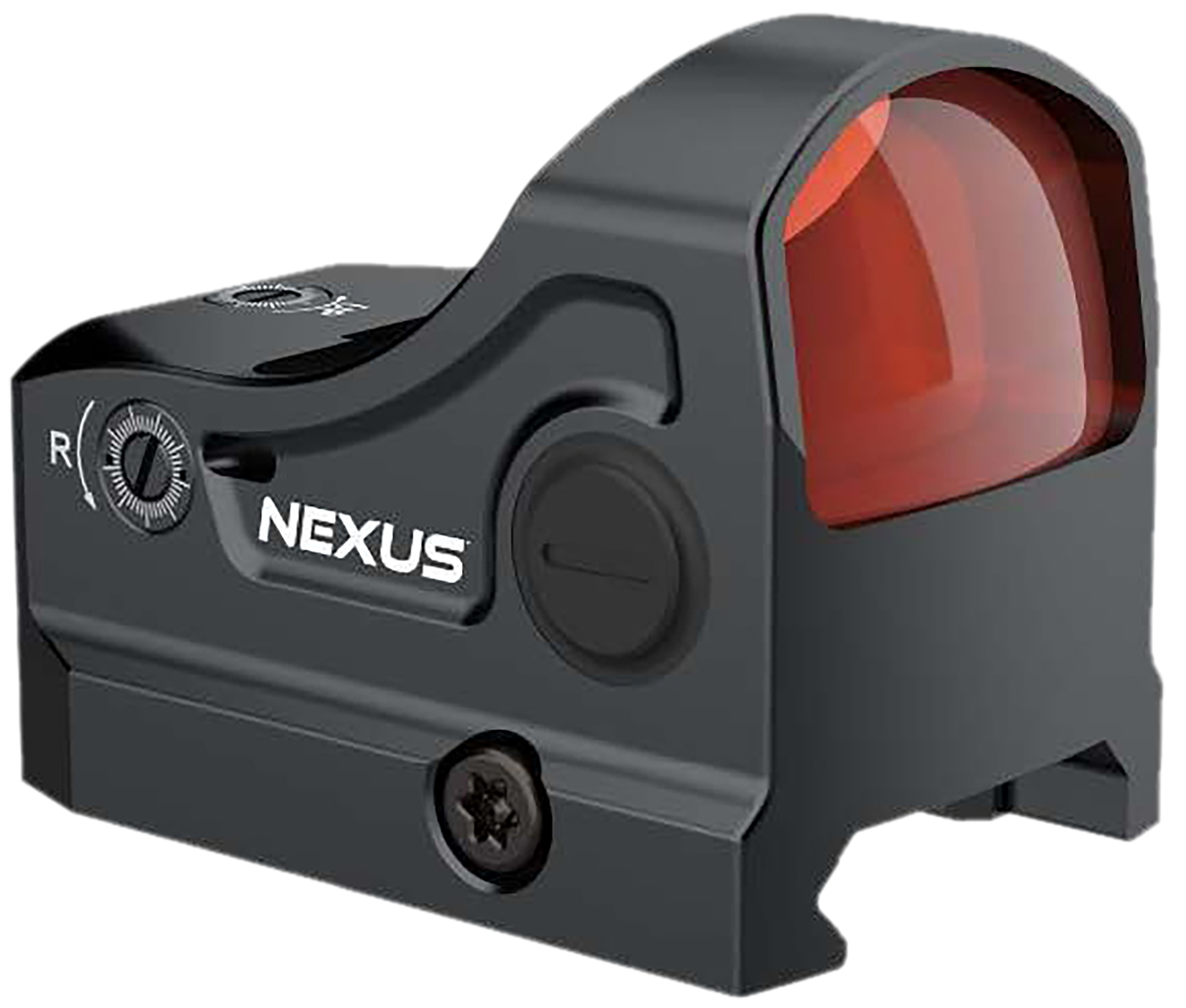 TruGlo TGTG8322B Nexus Red Dot Matte Black 1x 22mm 3 MOA Red Dot Reticle
