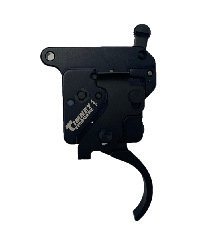 Timney Triggers 521 Featherweight Deluxe  Curved Trigger with 3 lbs Draw Weight for Rem Model 7