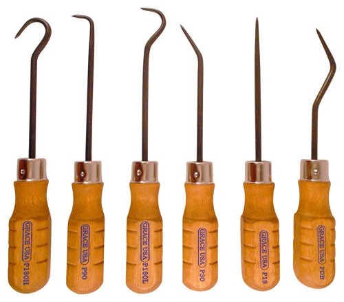 GRACE USA HOOK & PICK SET SET OF 6 STEEL