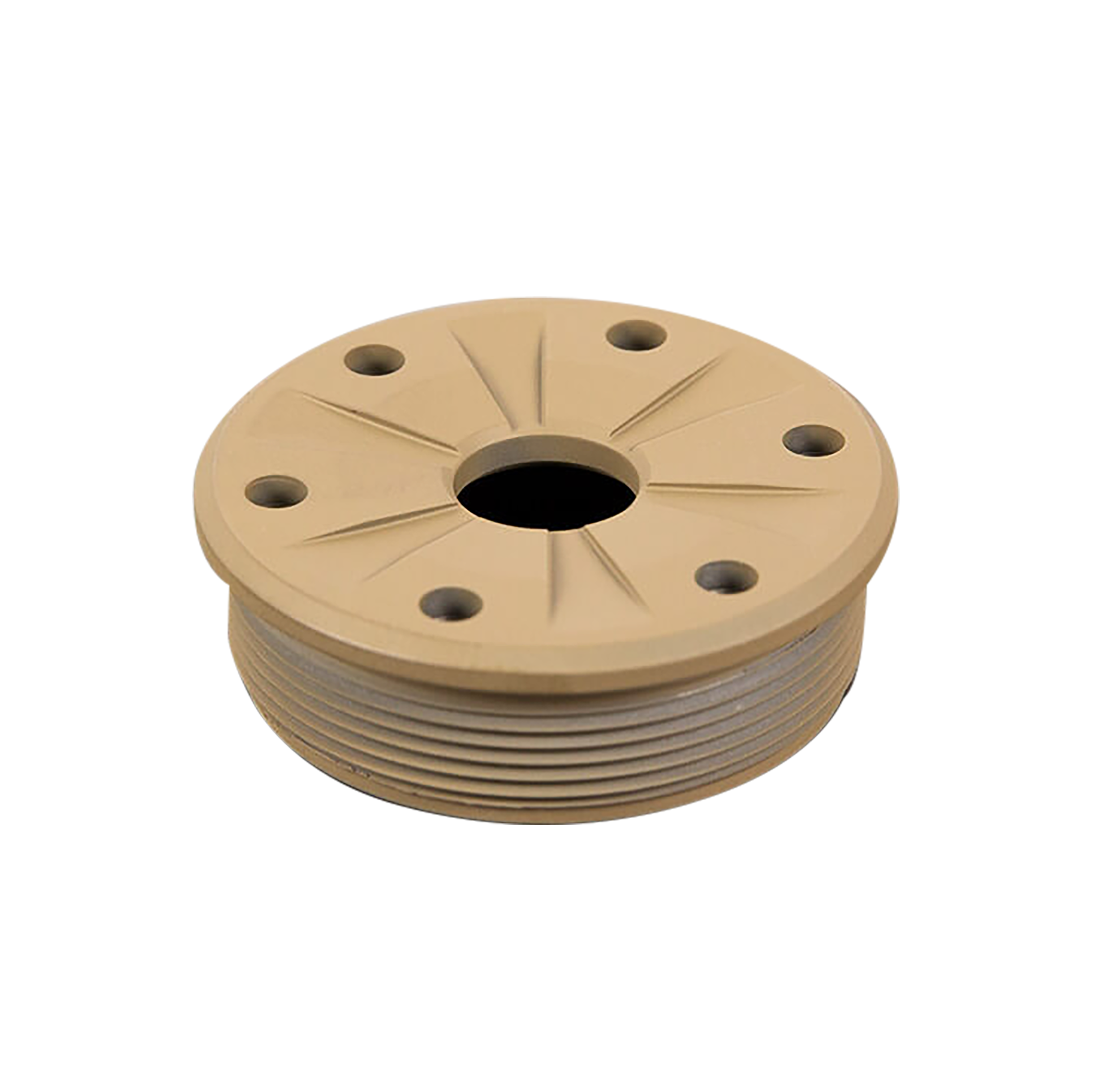 SilencerCo AC1370 Bravo Front Cap 223 Cal Fits Matte FDE