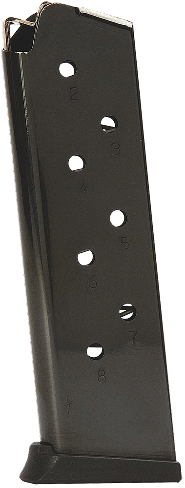 Magnum Research MAG1911458 1911  Black Detachable 8rd 45 ACP for Magnum Research 1911 C/GR/G