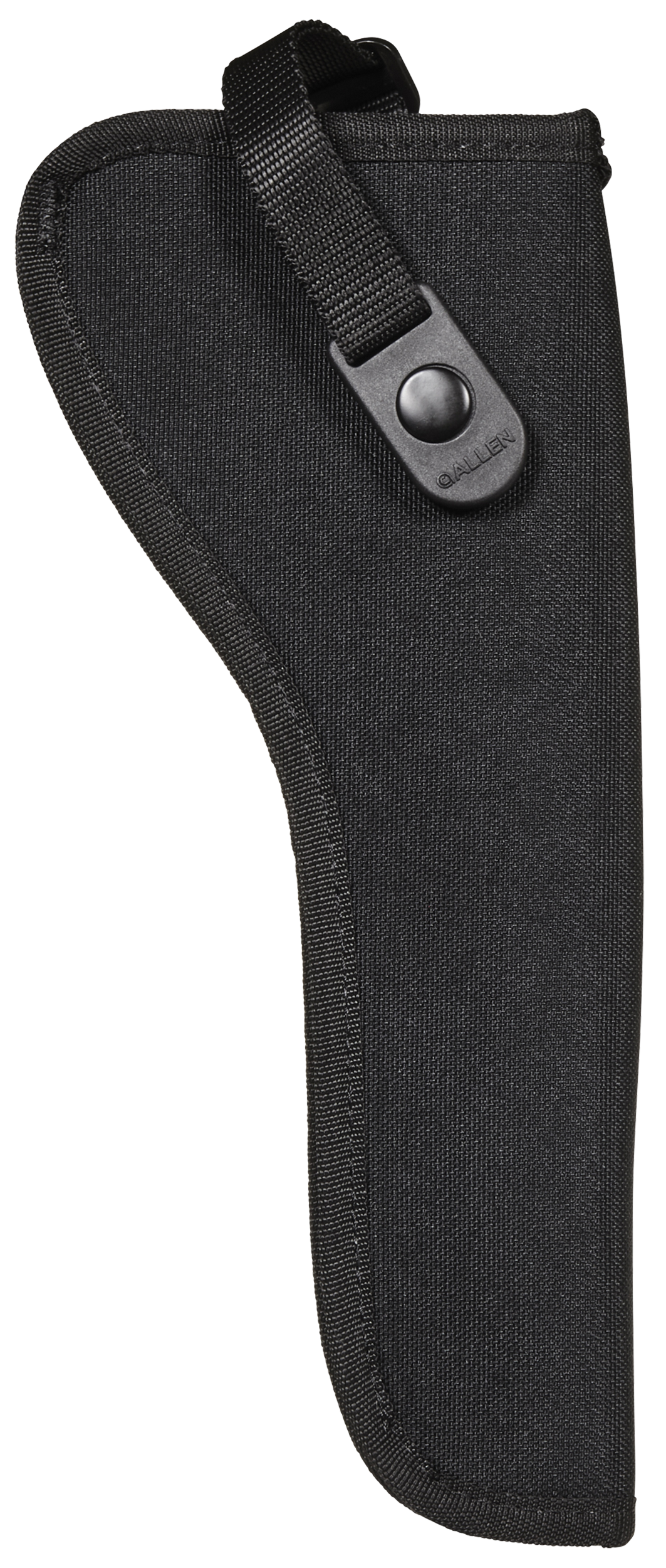 Allen 44810 Cortez  Size 10 OWB Style Black Polyester, Adjustable Strap & Belt Loop Mount Type fits 7-8.5" Barrel Medium-Large DA Revolver Right Hand