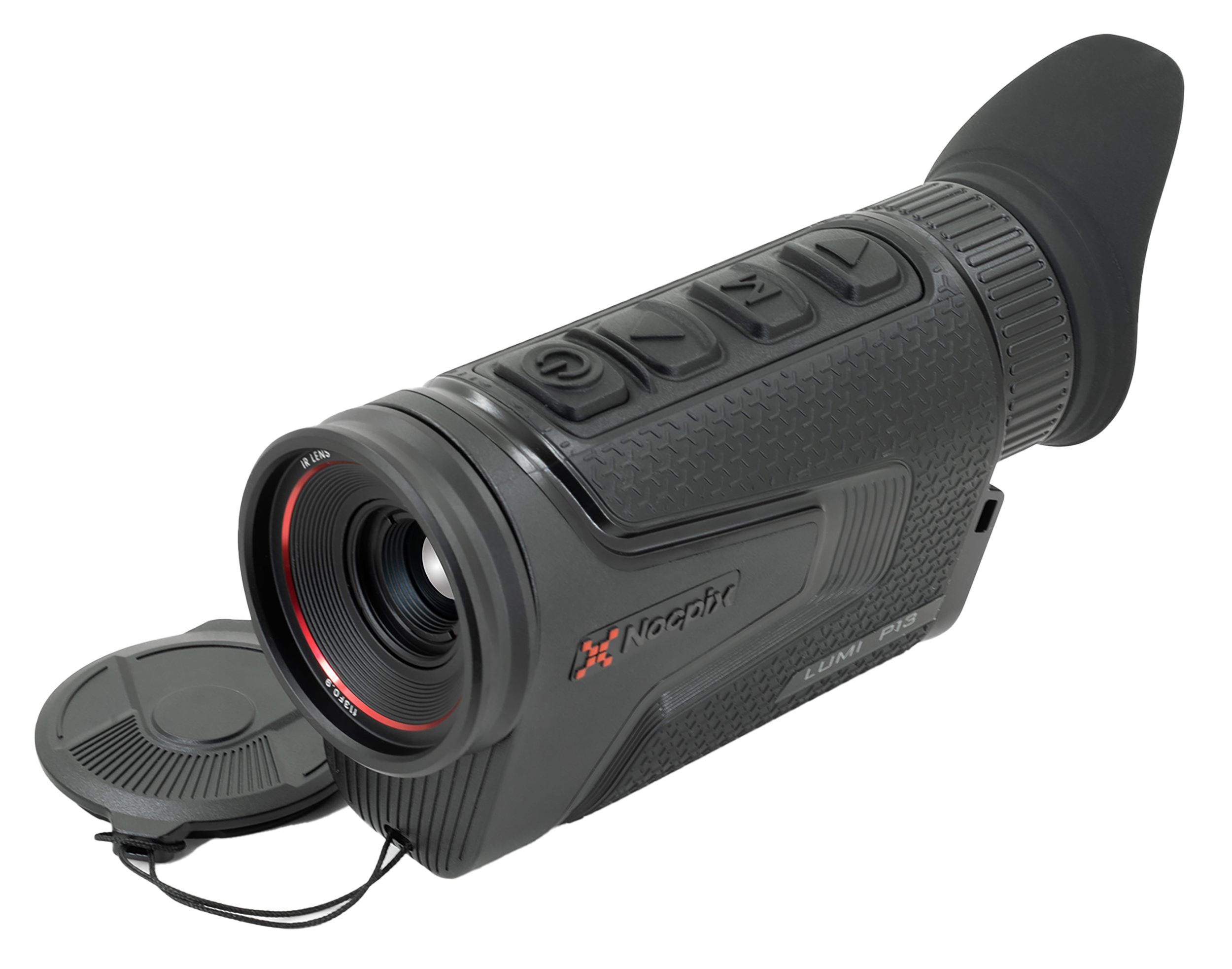 Nocpix LUMI-P13 Lumi P13 Thermal Monocular Black 2x13mm, 256x192 12 Microns 50 Hz Resolution, Zoom Digital 4x