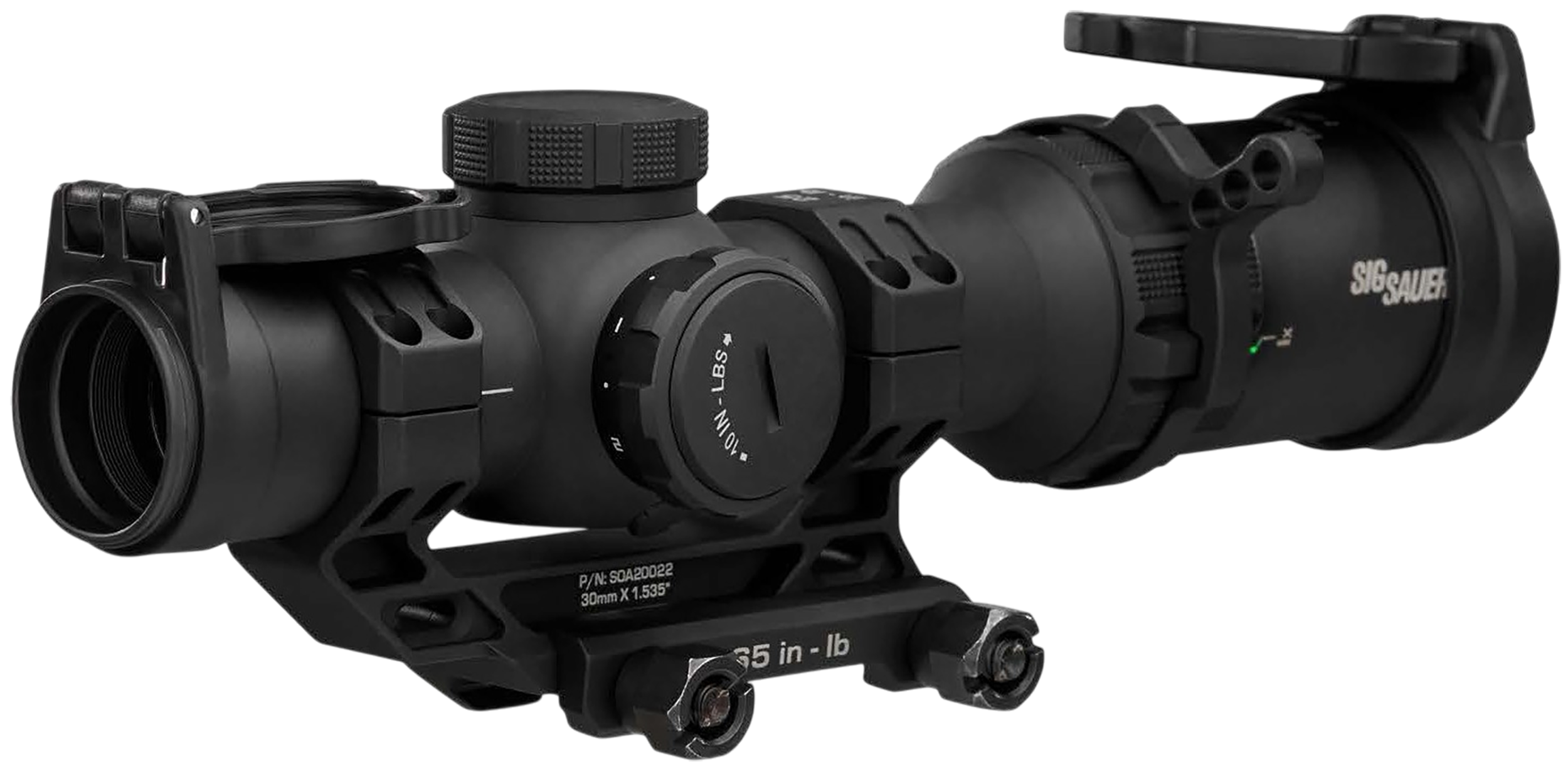 Sig Sauer Electro-Optics SOTMC81000 Tango-MSR  Black 1-8x 24mm