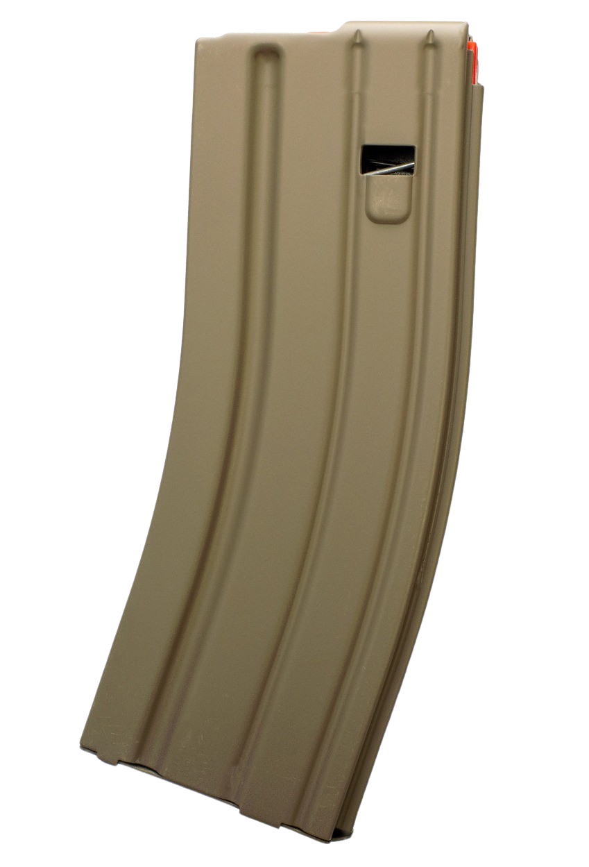 Global Ordnance LLC 810091157312   30rd 5.56/223 Fits AR-15 FDE Steel