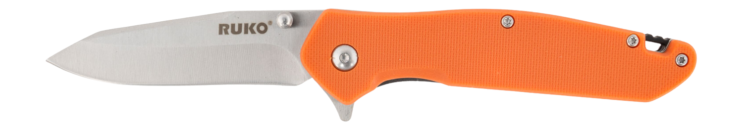 Ruko Tactical 3.25" Folding Knife Blaze Orange