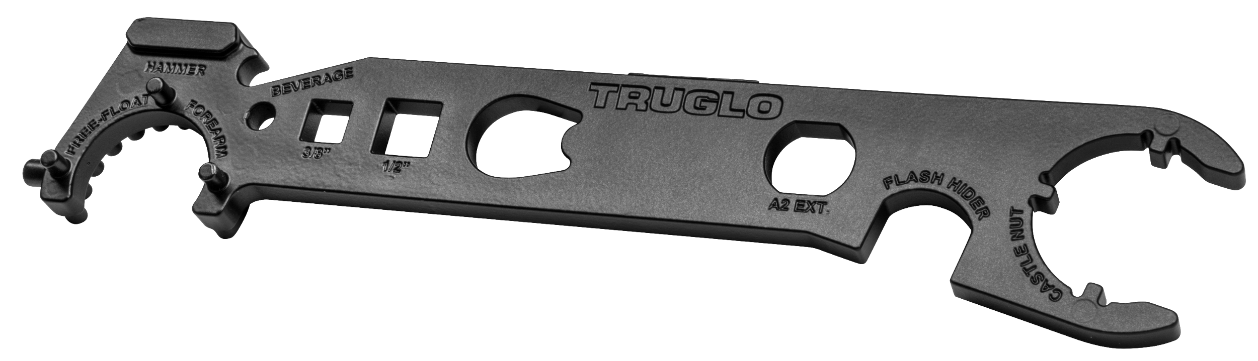 TruGlo TG973B Armorer's Wrench Black Steel, AR Platform Firearm