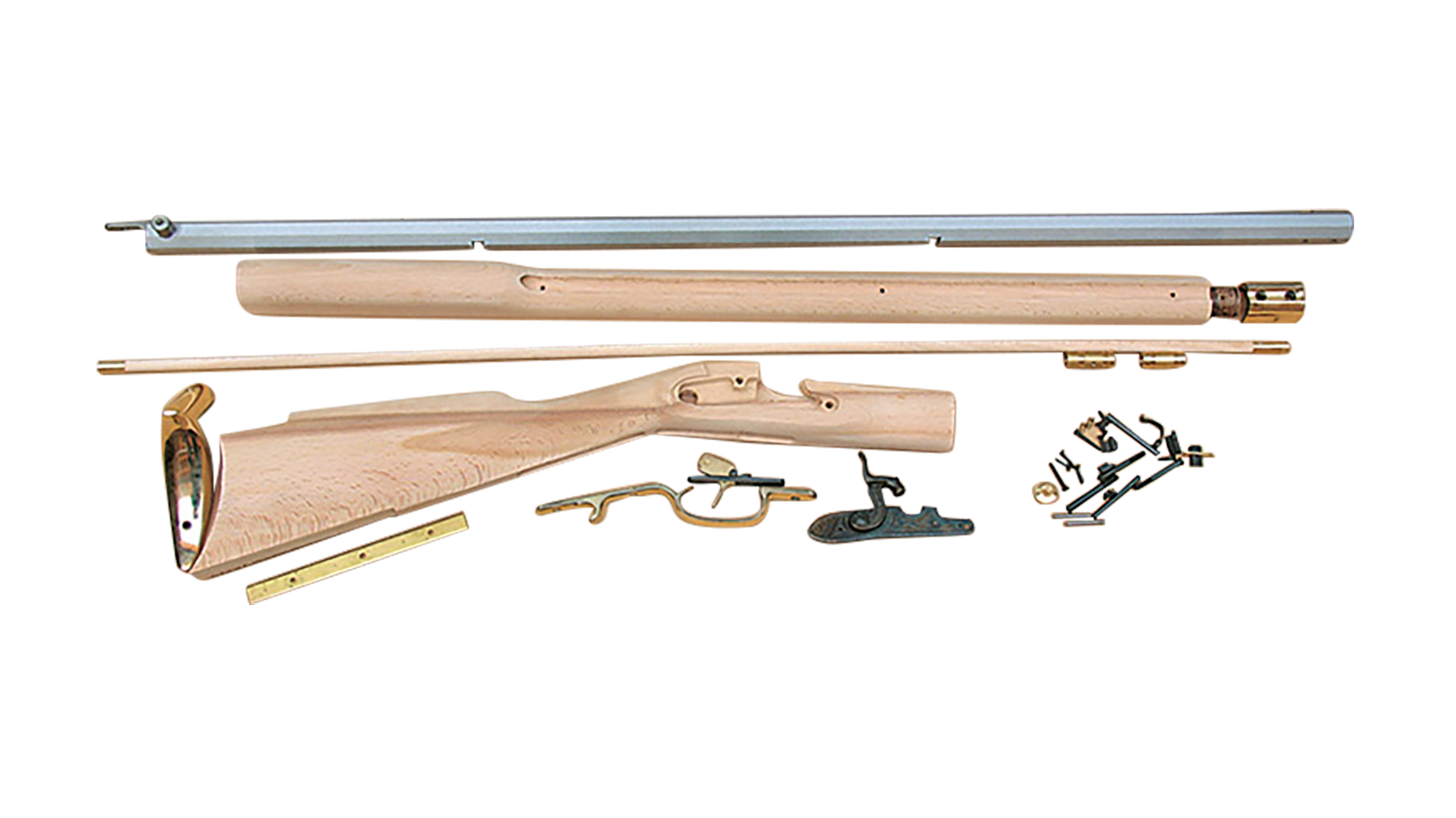 Traditions KRC52206 Kentucky Rifle Kit 50 Cal 33.50" Blued Sidelock Action