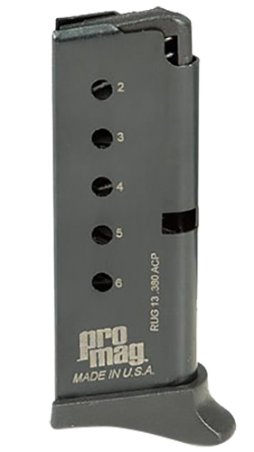 ProMag RUG13 Ruger LCP 6rd 380 ACP Blued Steel