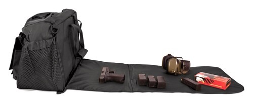 RED ROCK DELUXE RANGE BAG BLK FOLD OUT WORK/CLEANING GUN MAT