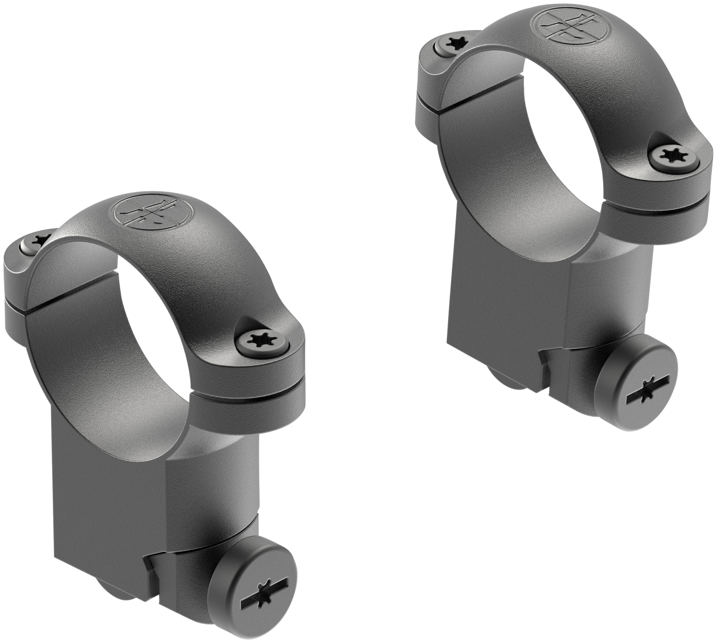 Leupold 50217 Ringmounts Matte Black Ruger No.1/77/11 1" High